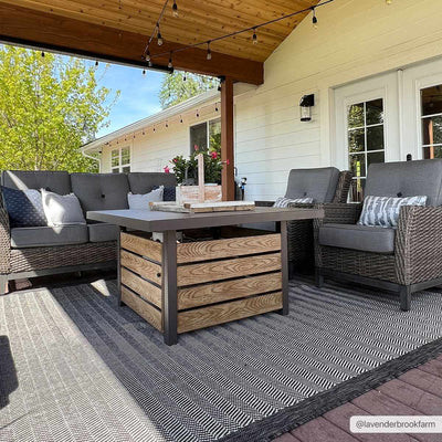 Genet Gray Area Rug | Boutique Rugs