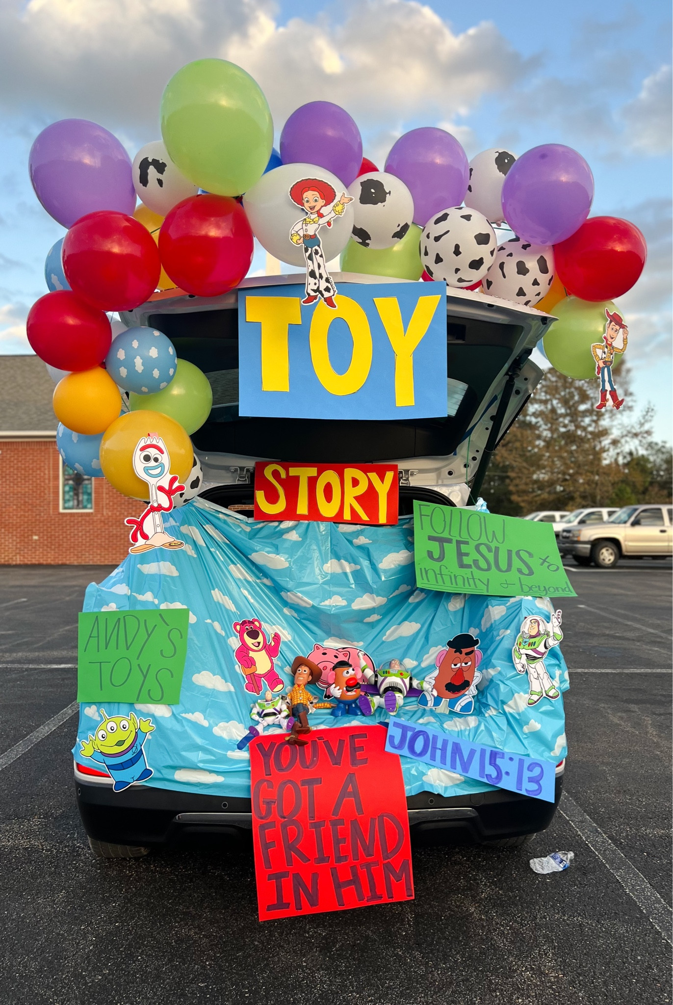 Toy story Trunk or Treat 

#LTKfamily #LTKHalloween #LTKHoliday