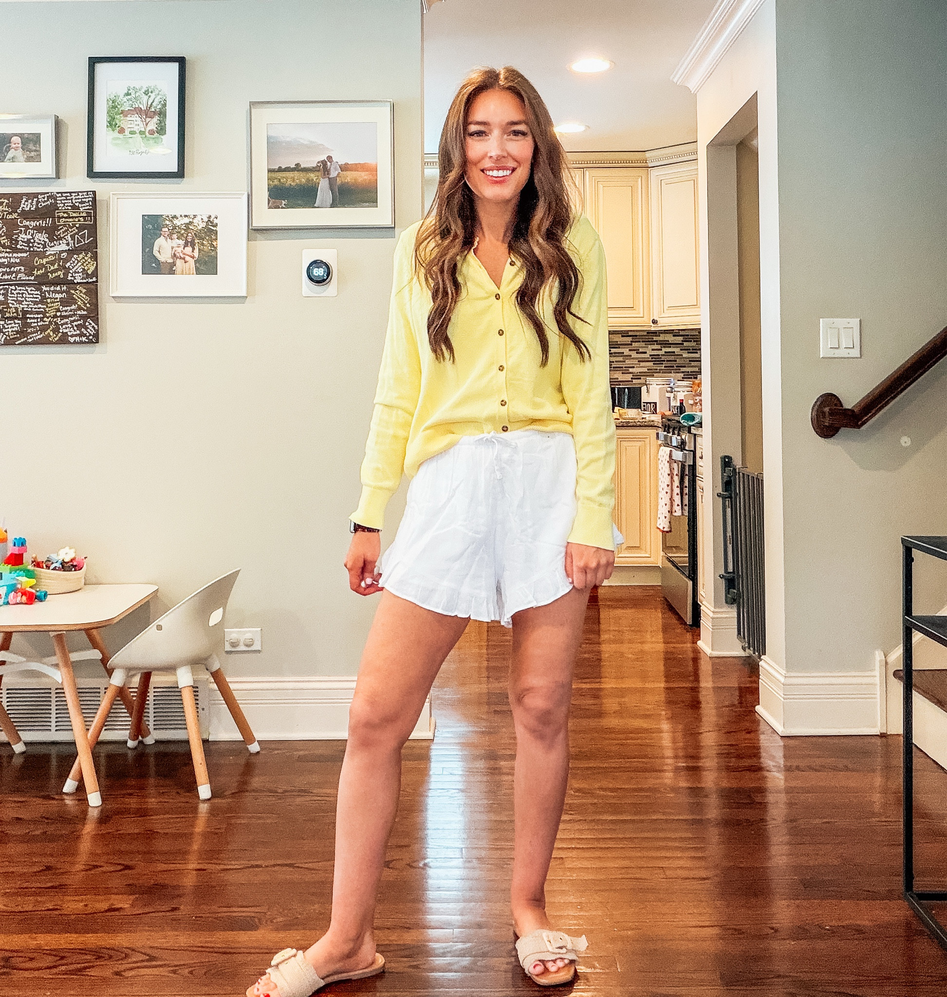 Wearing size small in shorts. Fit tts

Spring outfit / cardigan / resort wear / vacation / spring break

#LTKSpringSale #LTKootd #LTKmomlife