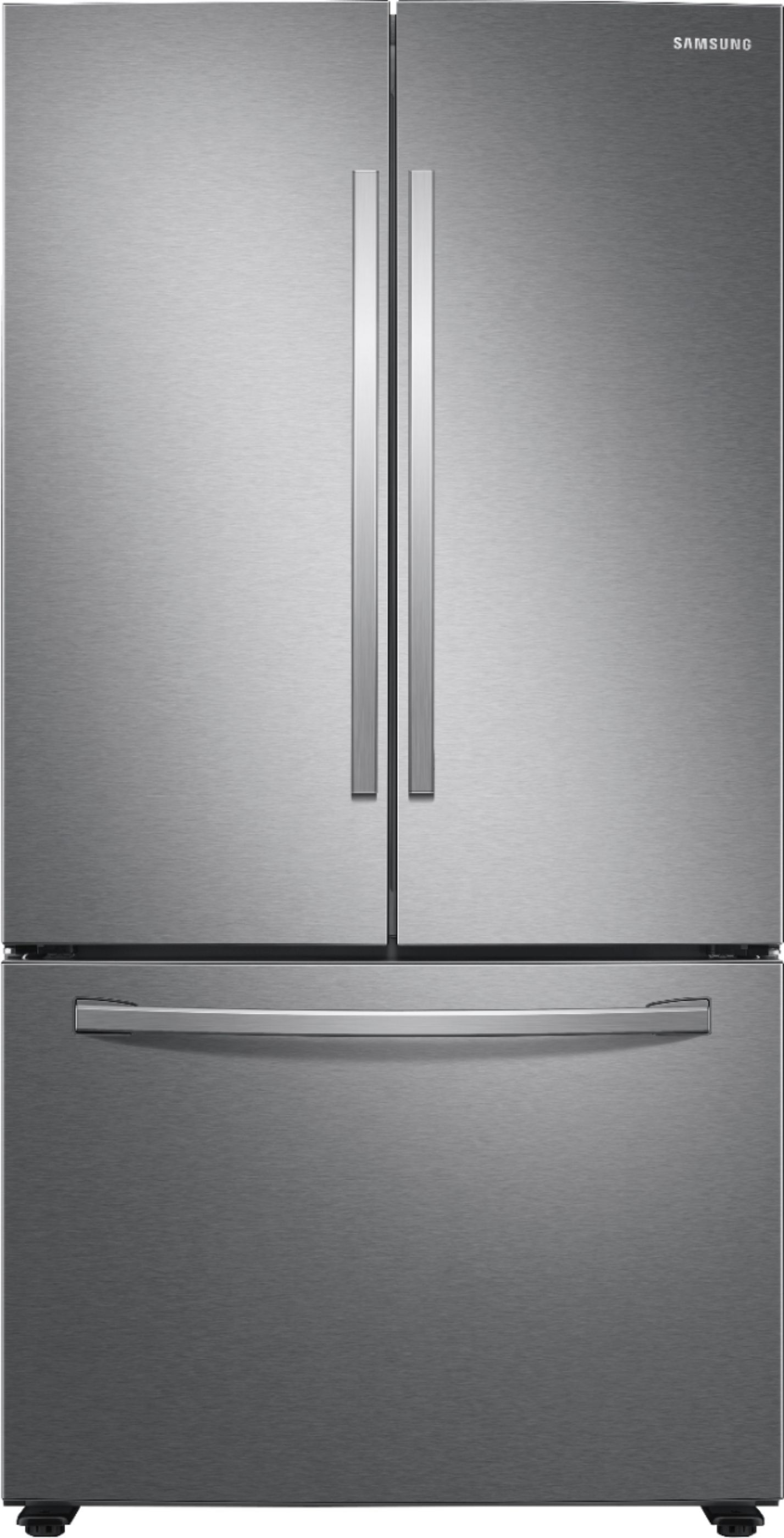 Samsung 28 cu. ft. 3-Door French Door Refrigerator with Large Capacity Stainless Steel RF28T5001S... | Best Buy U.S.