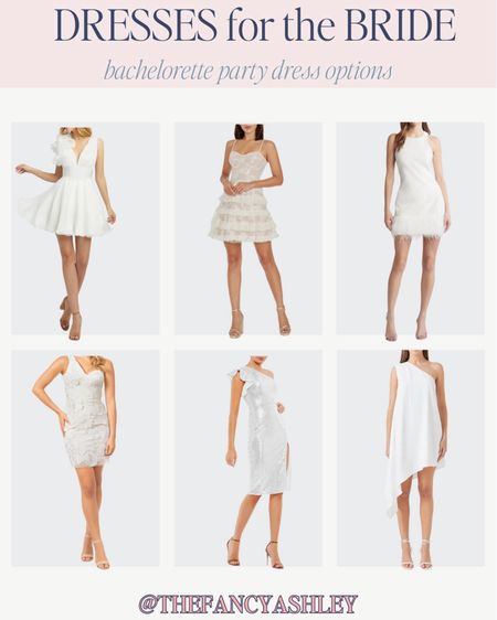 Great white dress options for the bride! 

#LTKSeasonal #LTKfindsunder100 #LTKparties
