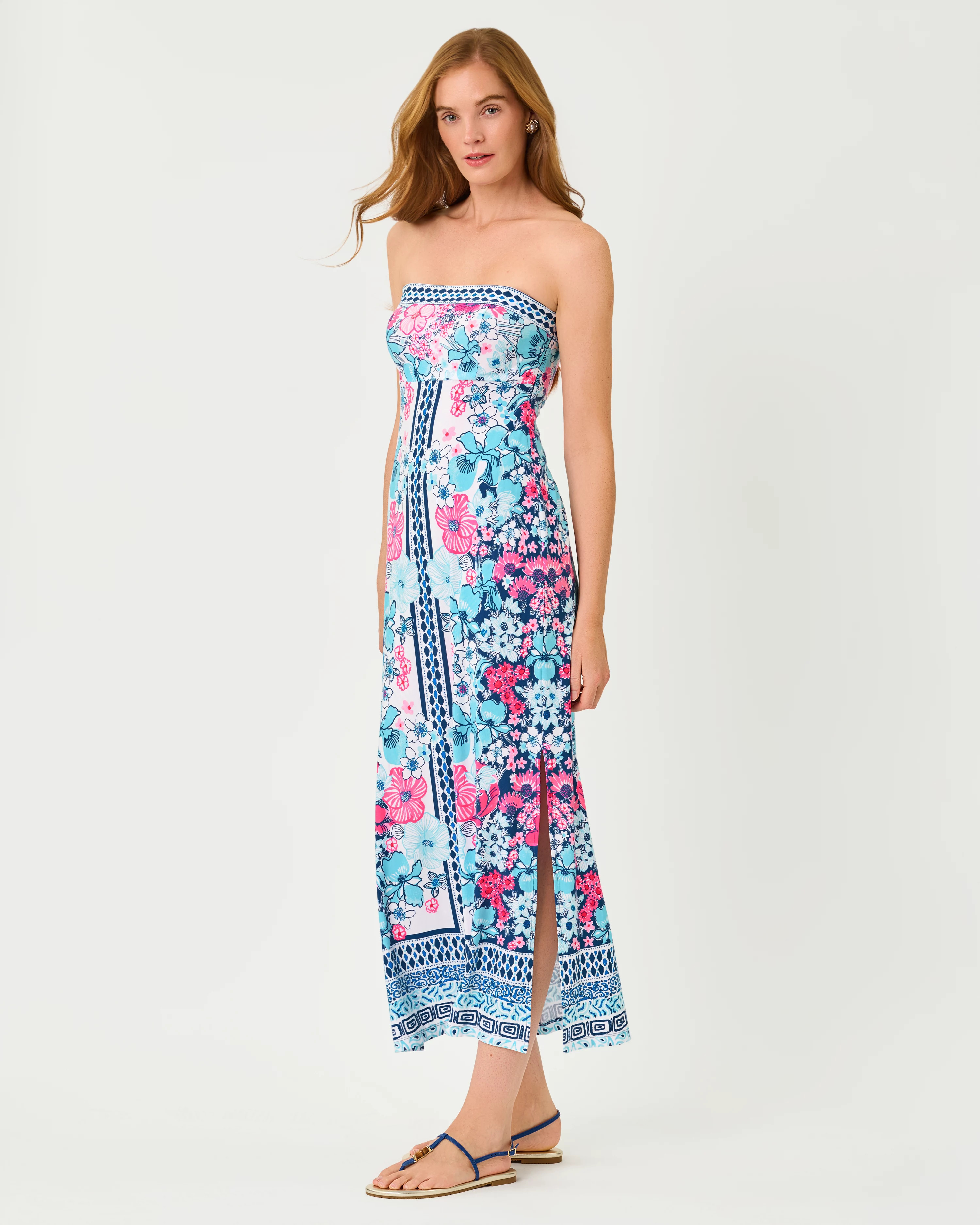 Noa Strapless Maxi Dress | Lilly Pulitzer