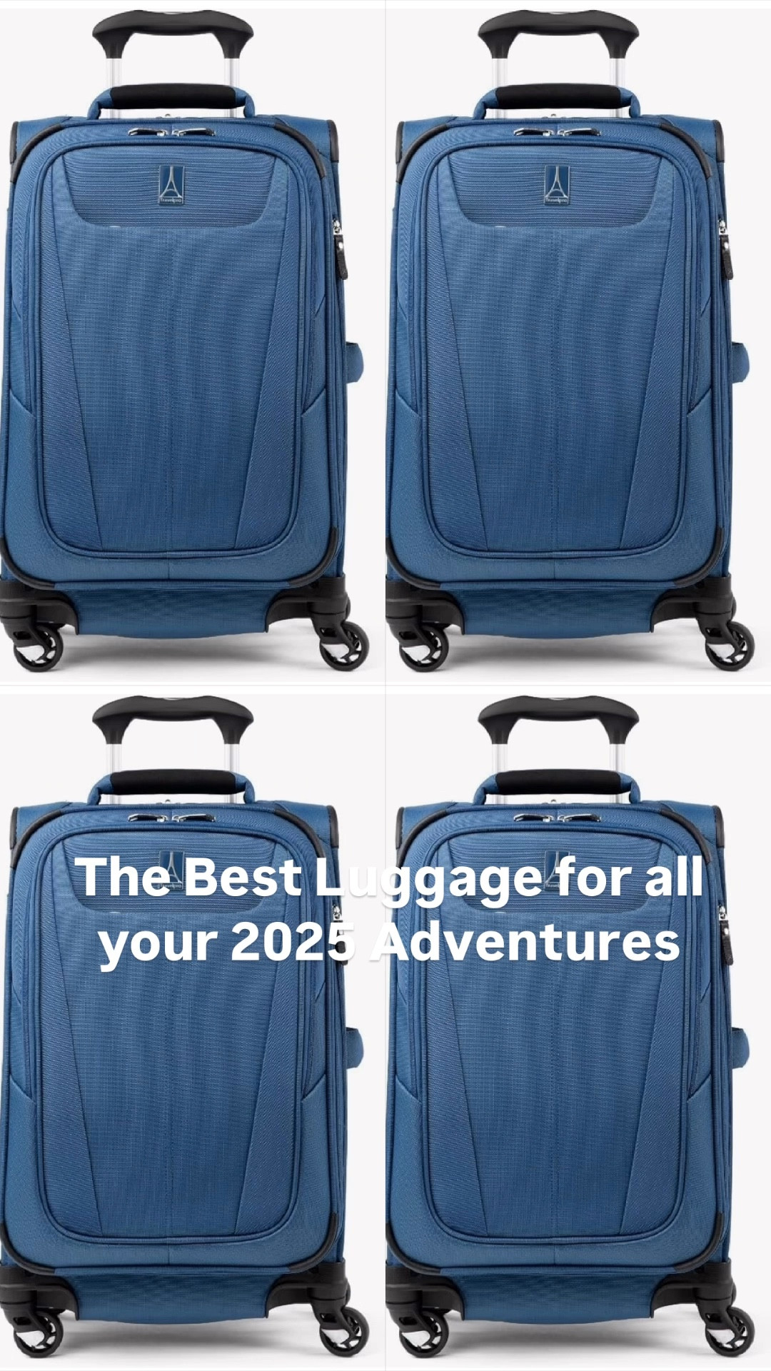 Looking for the highest rated luggage for all your 2025 adventures, check out these pieces! 

#LTKTravel #LTKItBag #LTKOver40