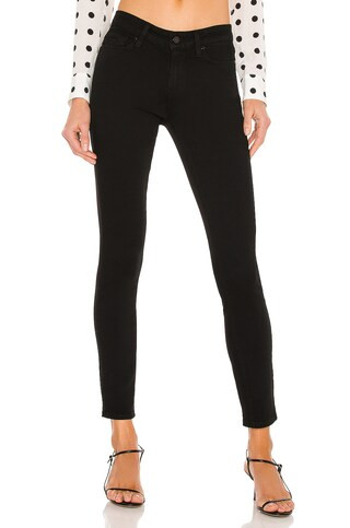PAIGE Verdugo Ankle Skinny in Black Shadow from Revolve.com | Revolve Clothing (Global)