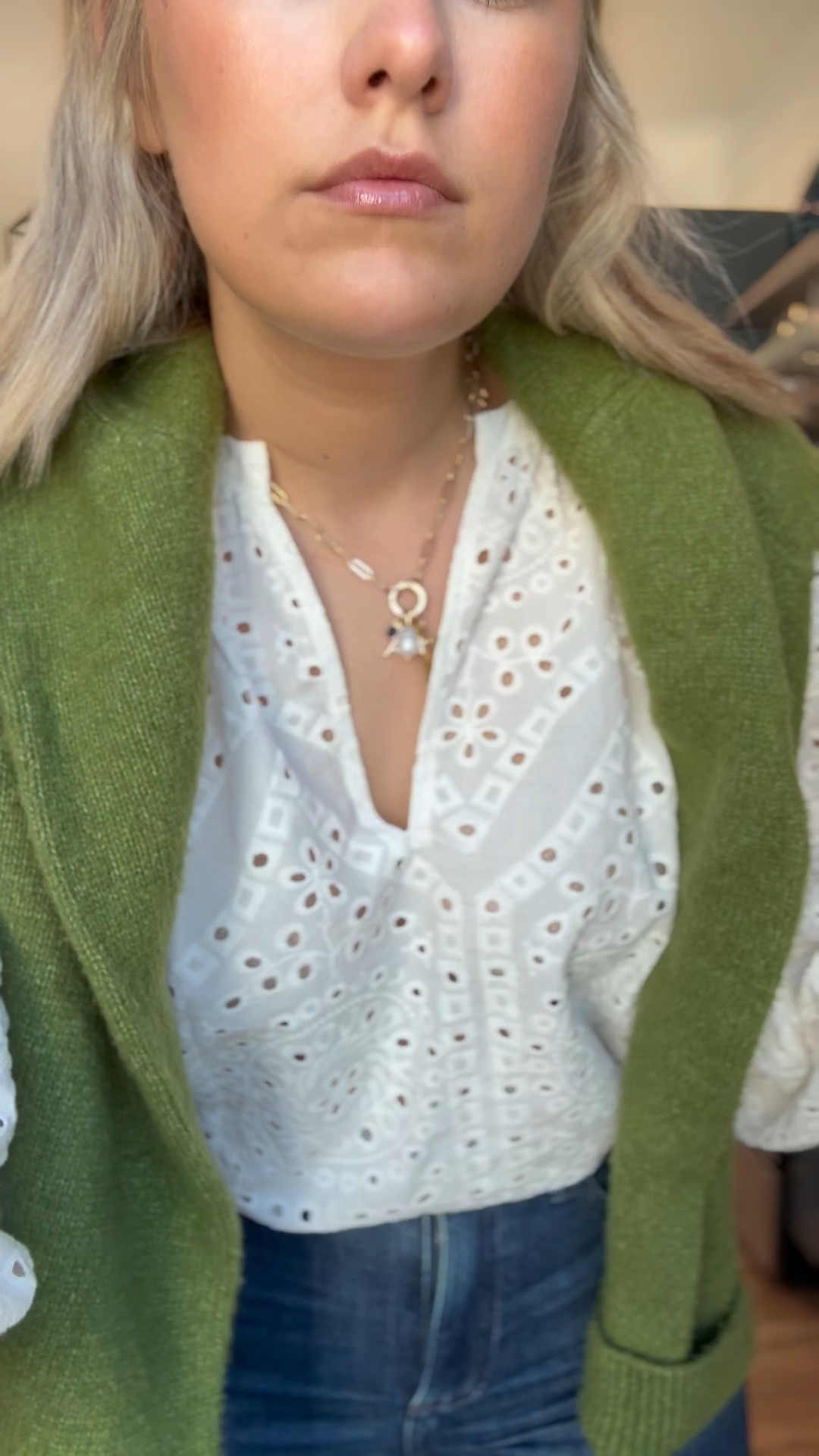 Spring fashion, eyelet, jeans, crochet flats 

#LTKShoeCrush #LTKFindsUnder100 #LTKFindsUnder50