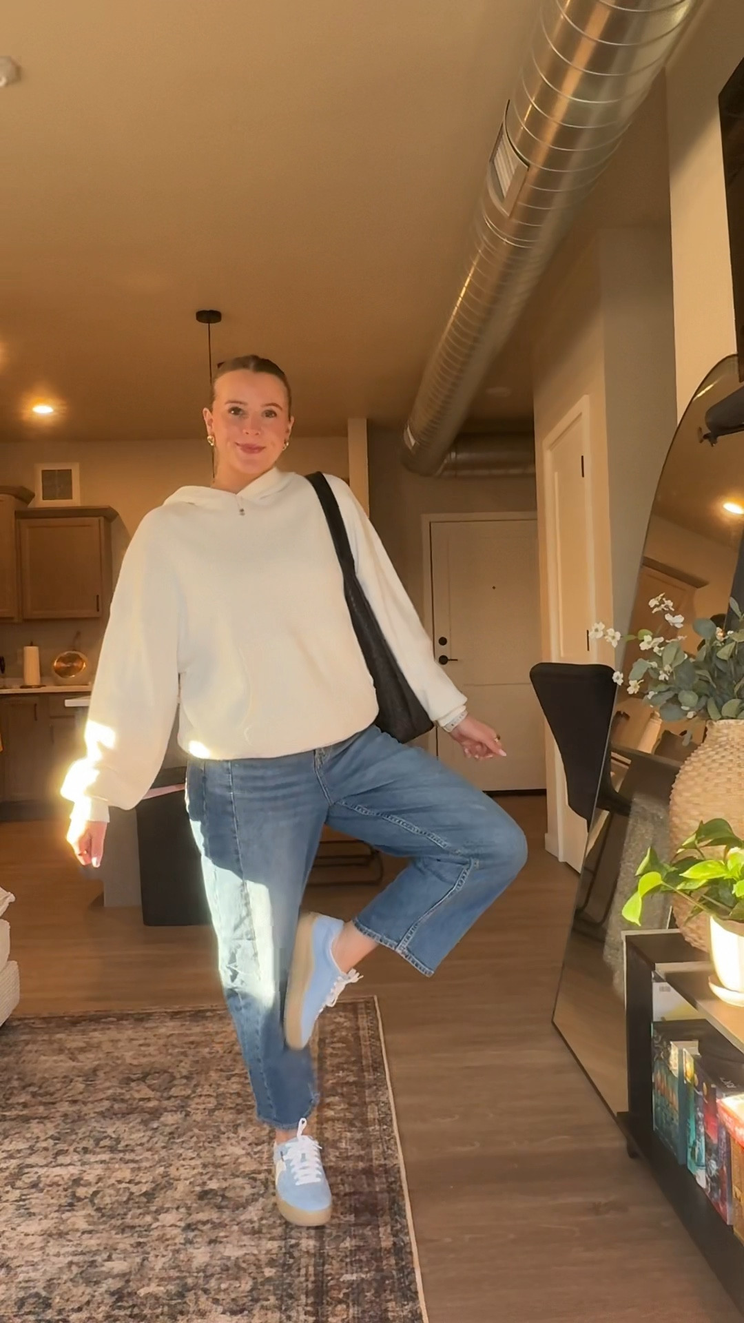 OOTD ☺️ I’m wearing my new Dr.Scholl’s sneakers! They are super comfortable so far and I love the color! 

#LTKU #LTKSaleAlert