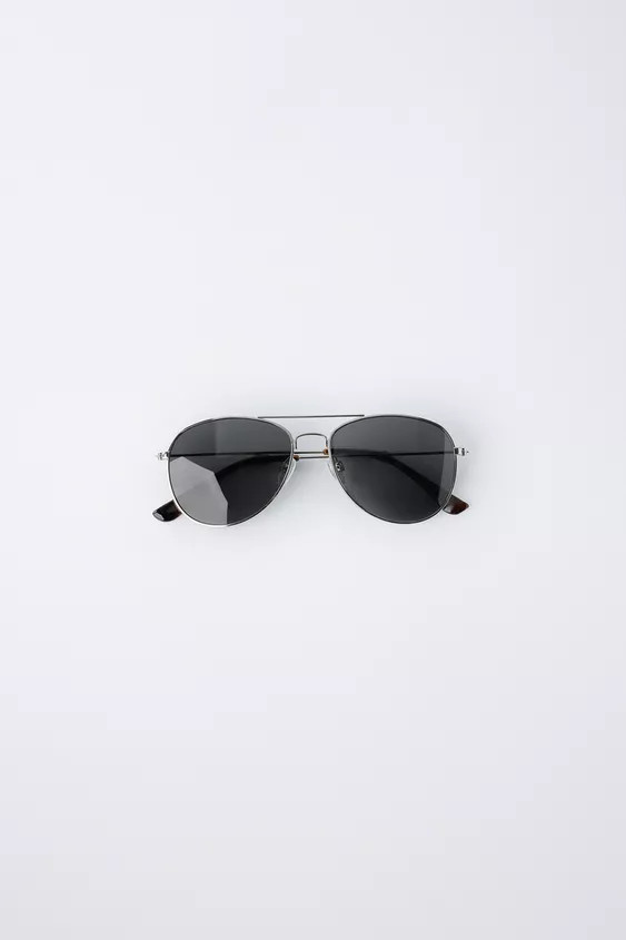 METAL AVIATOR SUNGLASSES | Zara UK