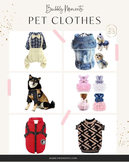 Grab some of these pet clothes for your fur babies.

#LTKsalealert #LTKstyletip #LTKfamily