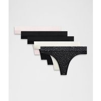 UnderEase Mid-Rise Thong Underwear | Lululemon (US)
