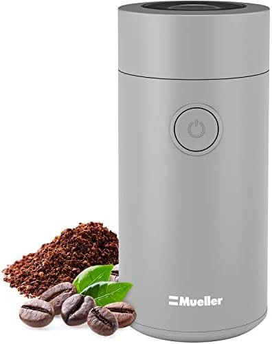 MuellerLiving Electric Coffee Grinder for Spice, Nut, Herbs and Coffee Beans, Sharp Blade, Stainl... | Amazon (US)