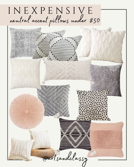Throw pillows are a great way to add some color and personality to your small apartment without spending a fortune. Not only do they instantly brighten up any room, but they also offer an element of comfort and style that cannot be rivaled. With so many different colors, patterns, styles, and materials on the market today, you can easily find throw pillows that match your existing decor or stand out as a unique accent piece. From cotton to velvet and from animal prints to floral designs - the possibilities are truly endless! From budget-friendly finds at Target, Walmart, and Amazon to luxurious designer pillows from top home decor stores - no matter what your budget is there’s sure to be something for everyone! Plus, because throw pillows are so lightweight and easy to move around, changing up your look is a breeze! So why not give your living space some extra personality with some stylish throw pillows?

Target Finds, Boho Pillows, Accent Pillows, Pillows under $40, Throw Pillows, Amazon Finds, Walmart Finds

#LTKunder50 #LTKunder100 #LTKhome