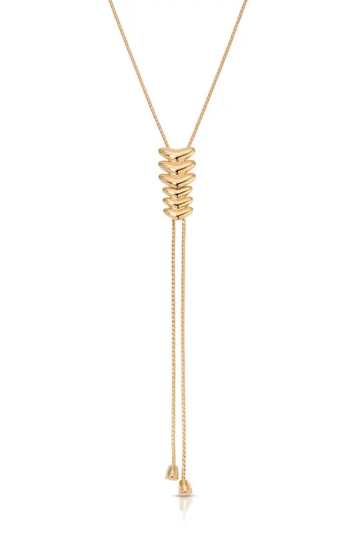 Ettika Vortex Bolo Necklace in Gold at Nordstrom | Nordstrom
