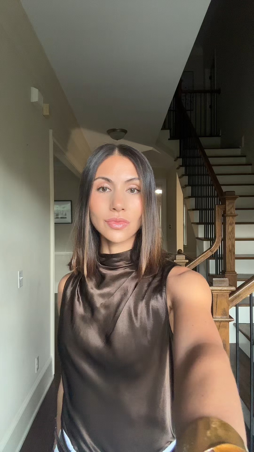 Thursday office outfit ft the perfect brown top for summer.

#LTKFindsUnder100 #LTKStyleTip #LTKWorkwear