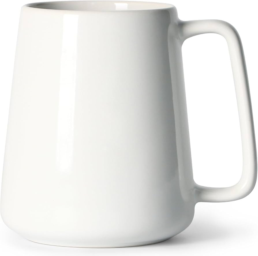 24 OZ Large Coffee Mug, Nice Ceramic Boss Tea Cup with Big Handle for Dad Men Women, Unique Style... | Amazon (US)