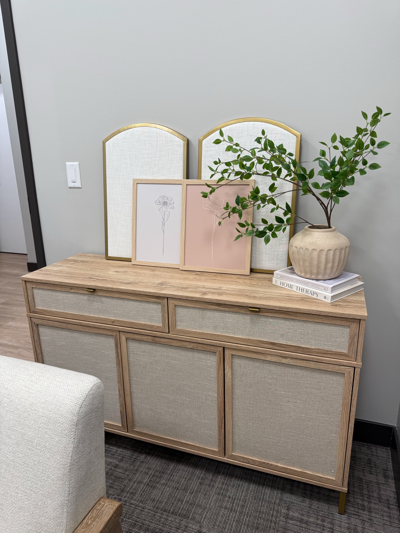 Console table. Buffet table. Office cabinet. Neutral office. Affordable cabinet 

#LTKHome