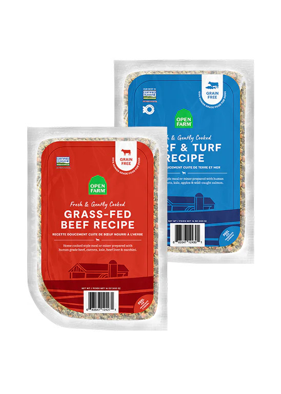 Beef & Surf and Turf Gently Cooked Variety Pack | Open Farm Pet