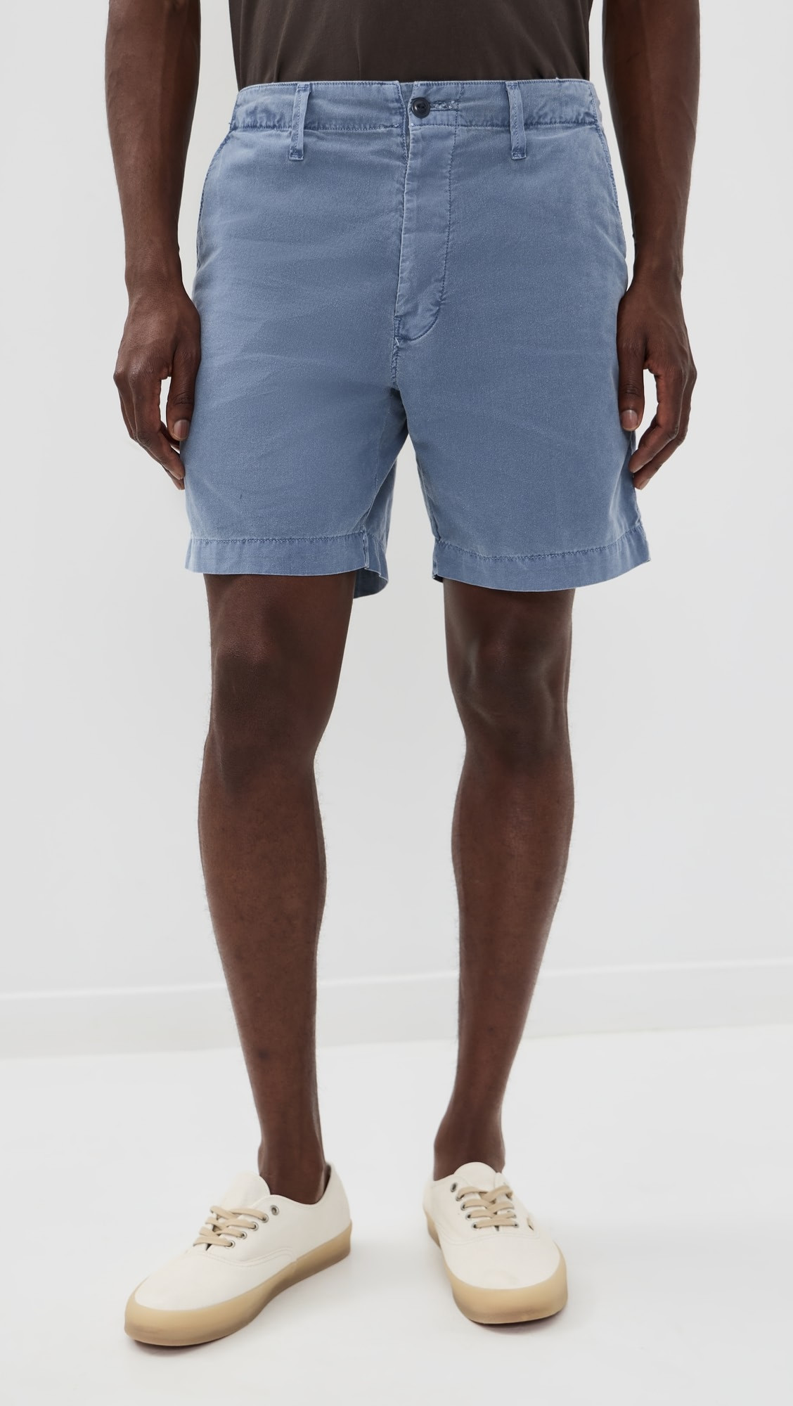 Cotton Relaxed Shorts 7" | Shopbop