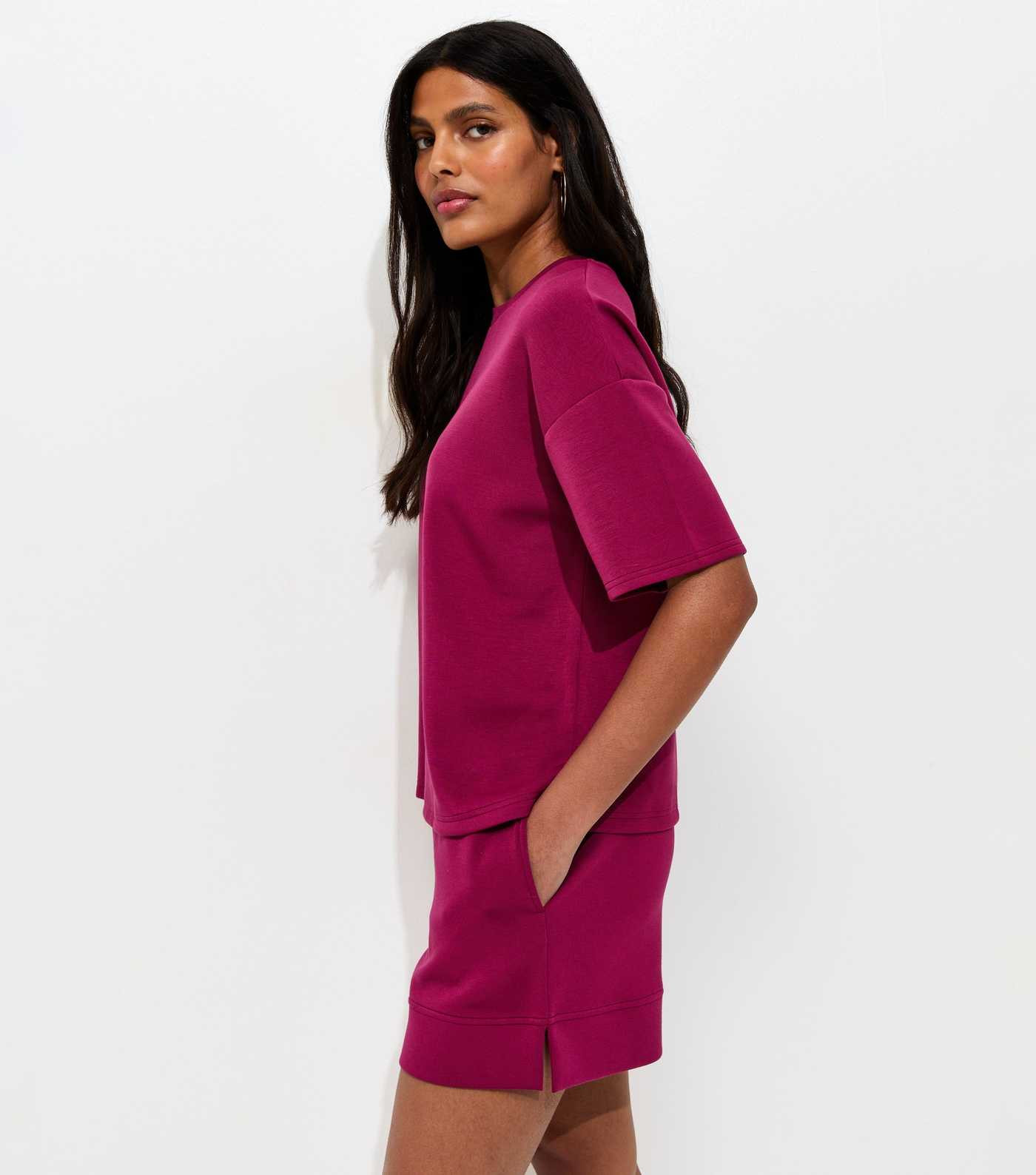 Premium Light Burgundy Jersey Shorts | New Look | New Look (UK)