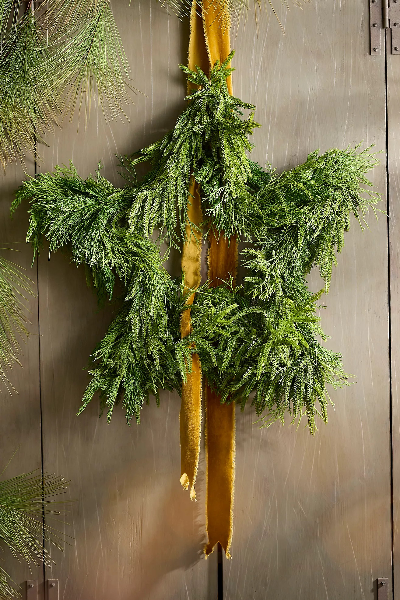 Faux Mixed Evergreen Star | Anthropologie (US)