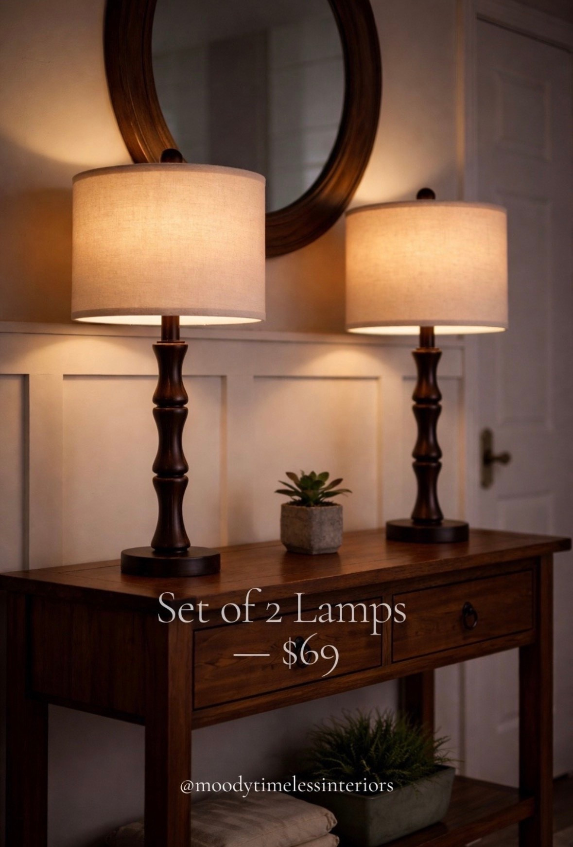 A set of TWO classic table lamps for $69 — yes, really 🙌 These BOBOMOMO 25” farmhouse lamps have a dark brown resin base and linen shade that feels so elevated for the price. Amazon’s Choice, 4.7 stars, and Prime delivery! They work in bedrooms, living rooms, entryways — honestly anywhere you want that warm, layered glow. Clip the coupon for $59!
#LTKfindsunder100

#LTKHome