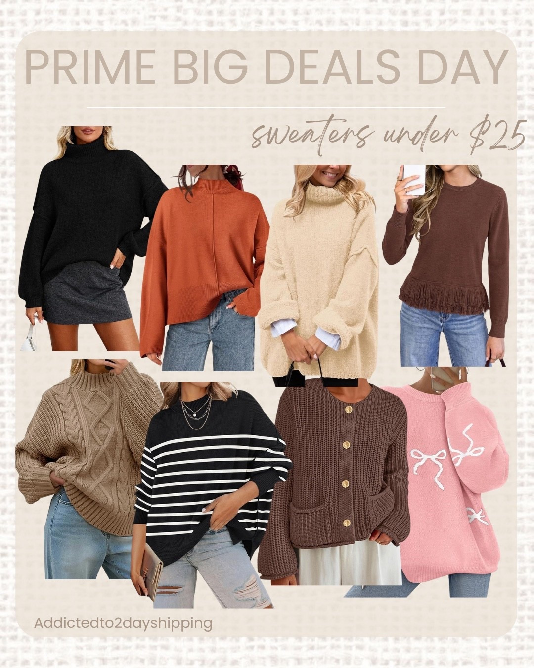 Prime Big Deals Day - Sweaters Under $25
