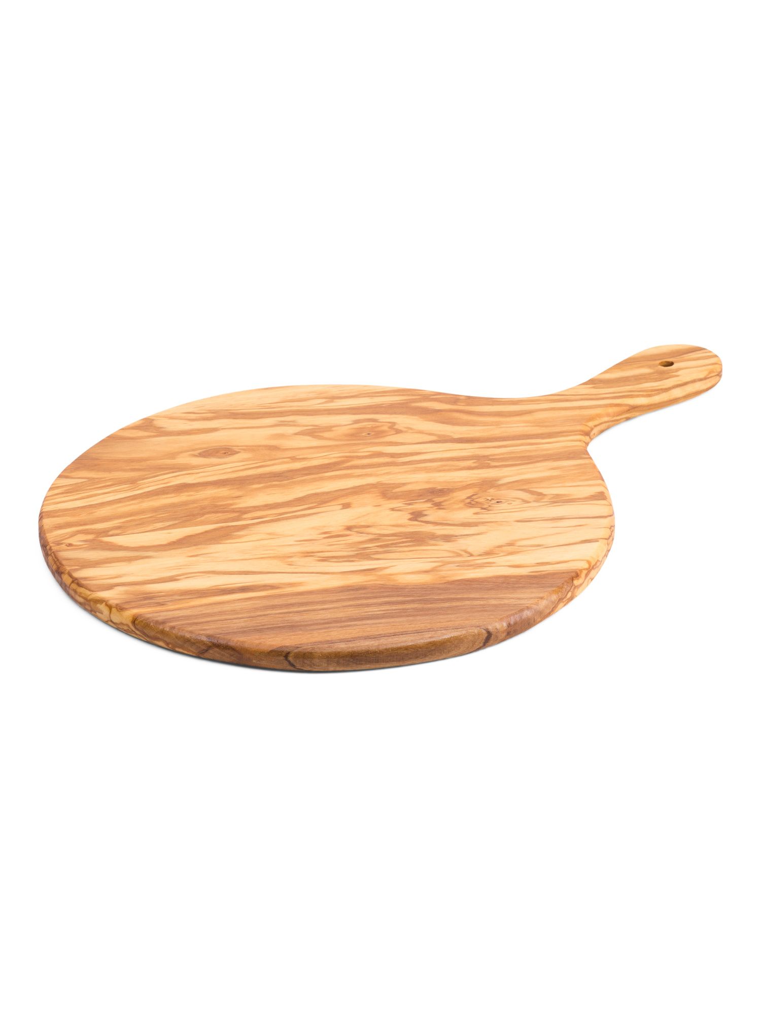 Made In Italy 16in Olivewood Round Cutting Board | TJ Maxx