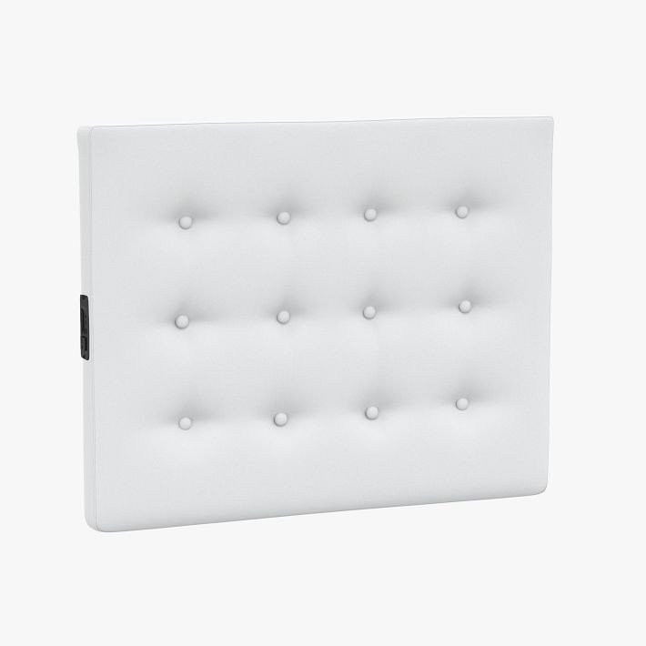 No Nails Tufted Smart Faux Headboard | Pottery Barn Teen