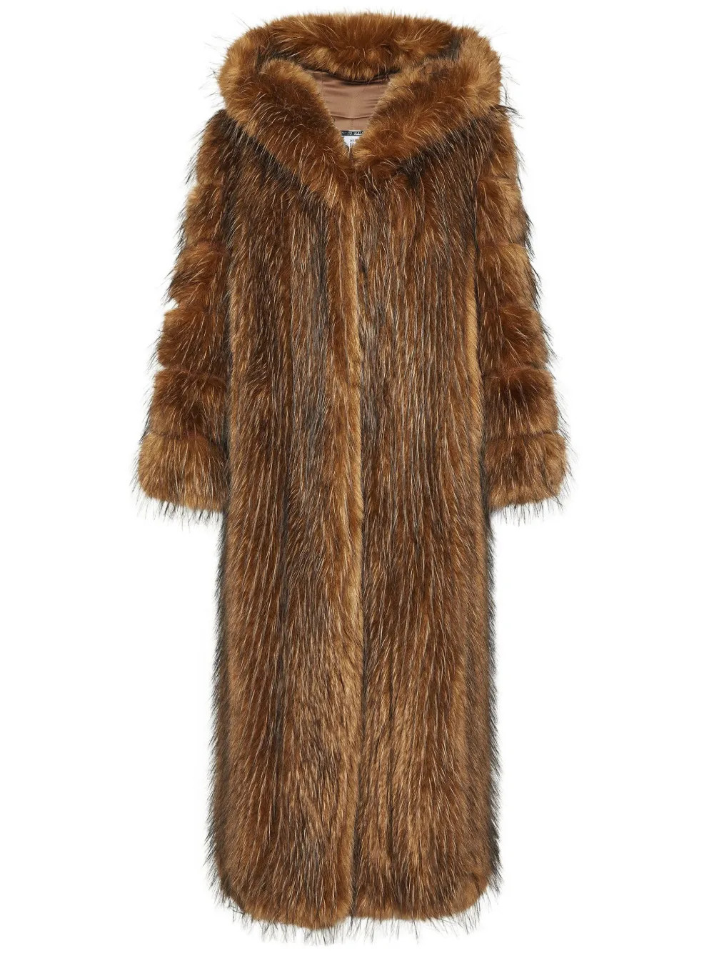 Philipp Pleinfaux-fur coat | Farfetch Global