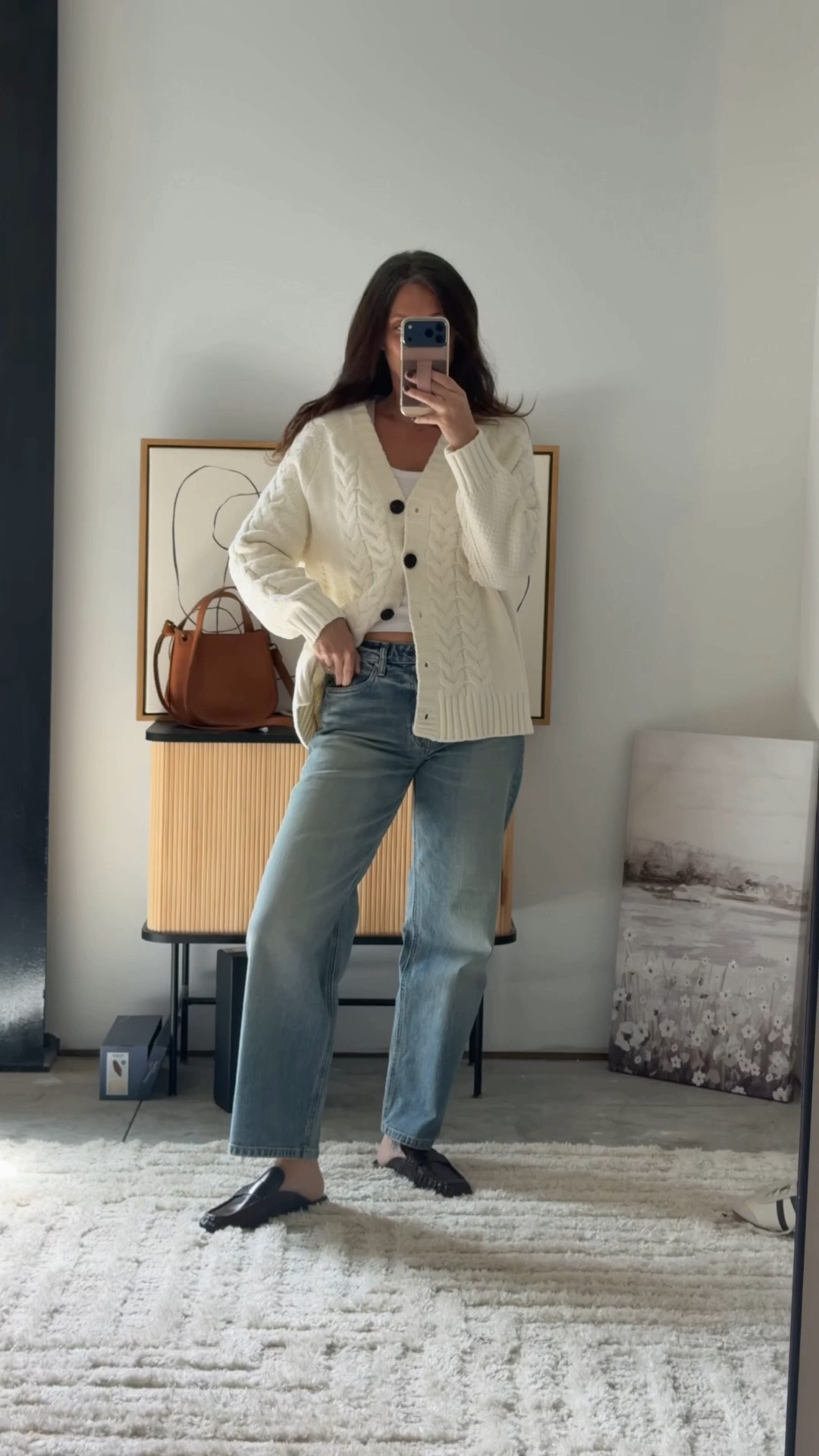 Wearing the 27” jeans and small cardigan

#LTKSeasonal #LTKootd #LTKOver40