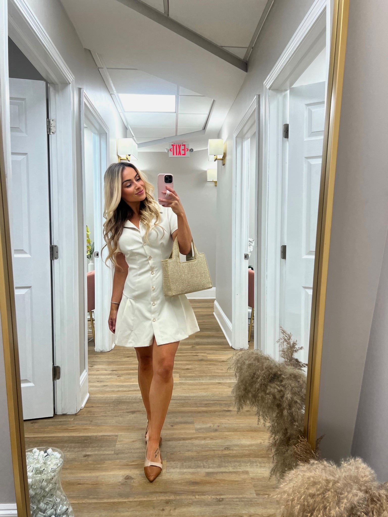 Exact dress is Zara, exact shoes are Dolce Vita. Linking similar options 🤍

#LTKStyleTip #LTKSeasonal #LTKWorkwear