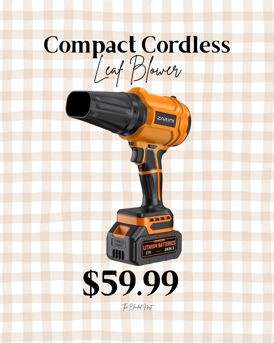If you need a small cordless leaf blower with lots of power, then this is for you!  This little blower comes in 3 different colors and is Amazon’s Choice, their best seller and has GREAT review.  Plus, it’s 40% off!!   Use it on your patio, deck, truck bed, etc.

#LTKSaleAlert #LTKHome