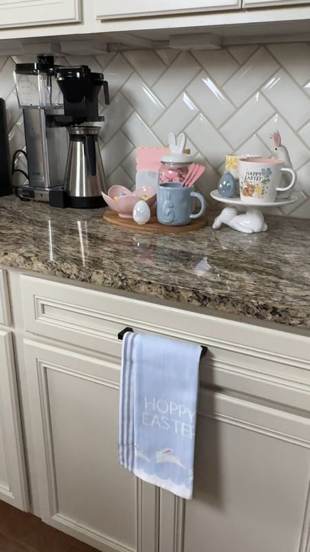 Easter coffee bar 
Easter decor 
spring decor 
Target dollar spot 
Target finds 


#ltksalealert #ltkseasonal 

#LTKfindsunder50 #LTKVideo #LTKhome