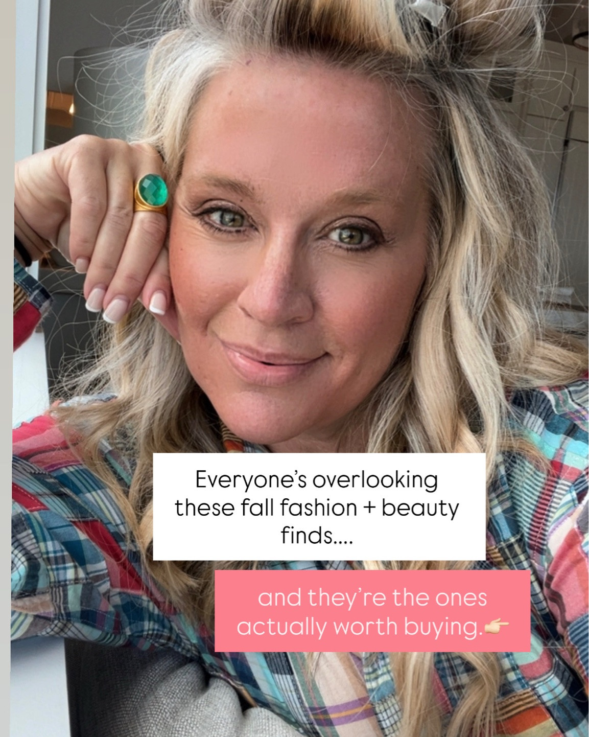 ✨Tap the bell, save and ❤️ start here over 40 fashion, midlife style, midsize fashion and luxury looks for less.  

Some of the BEST fall finds are hiding in plain sight. 👀

Not the pieces everyone is posting. Not necessarily the things with all the hype. The overlooked ones that actually WORK.

A $20 jean that gives ’90s supermodel.
Cashmere at Walmart.
Designer looks for a fraction of the price.
Beauty finds that make tired eyes and skin look brighter.
And yes… even a fish sweater I had absolutely no business loving this much. 😂🐟

These are the fashion + beauty finds I think deserve WAY more attention this fall.

Save this before your next shopping day + comment SHOP and I’ll send you the links. ❤️

👑 Helping you look good, feel good.-Lindsey Denver   Check back daily for belly-friendly style, confidence, and Outfit Physics™.

#LTKOver40 #LTKMidsize #LTKPlusSize
