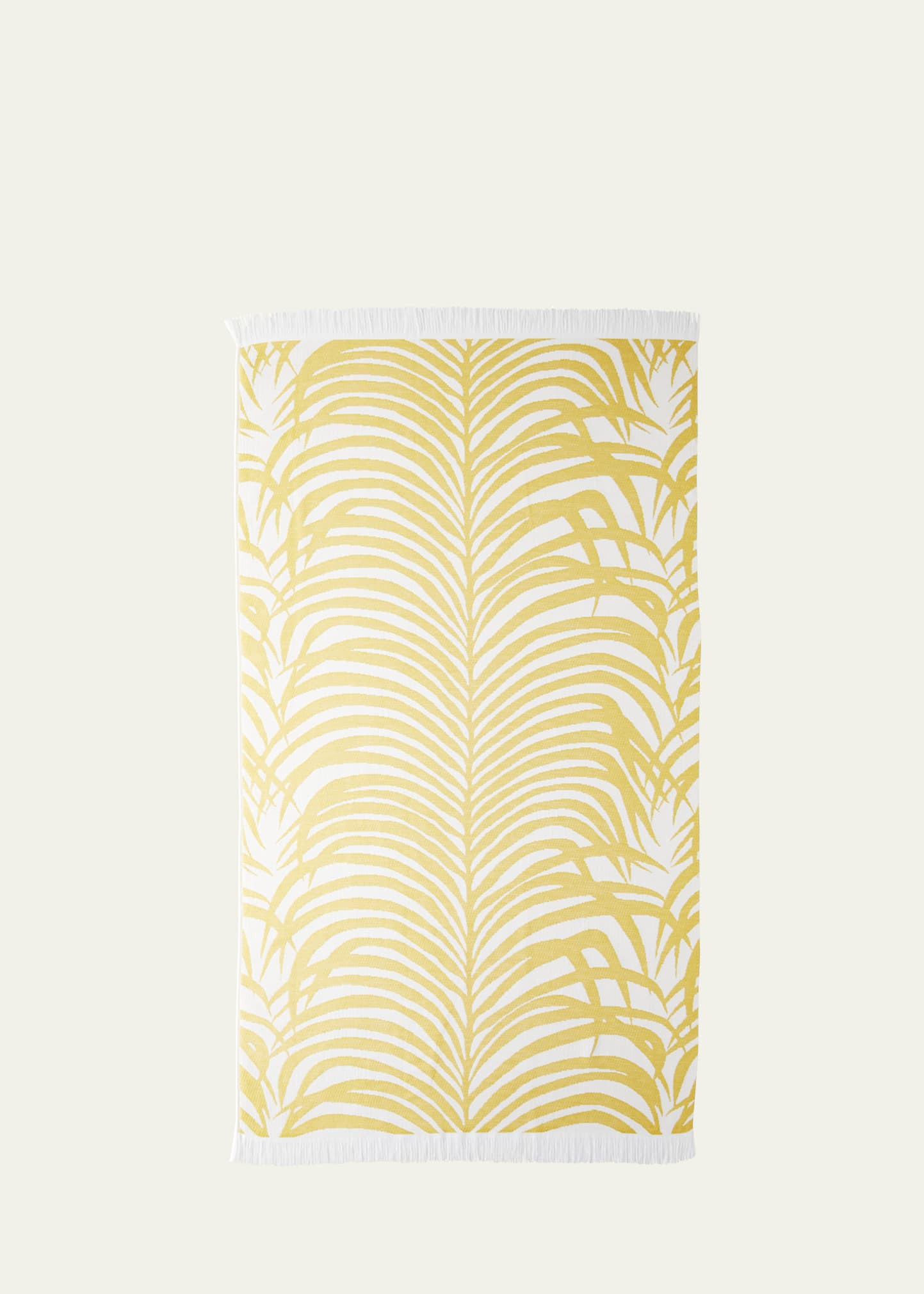 Matouk Schumacher Zebra Palm Beach Towel | Bergdorf Goodman