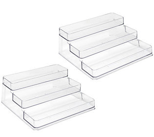 Sorbus 3-Tier Pantry Organizers - Set of 2 | QVC