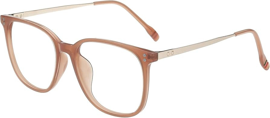 GUDVUE Oversized Blue Light Glasses, Computer Reading/Gaming/Phones Glasses, Anti Glare/UV400/Eye... | Amazon (US)