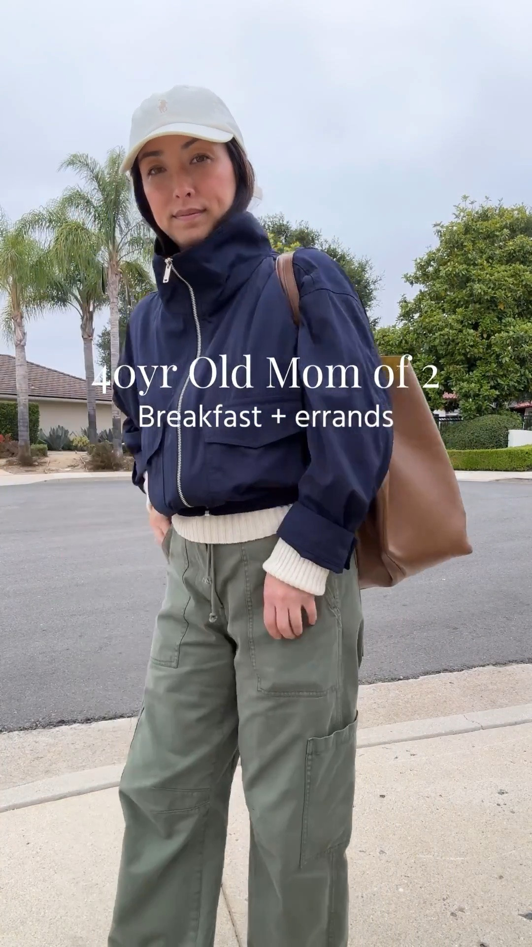 40yr old mom of 2 - what I wore to breakfast and errands on a chilly morning. 

Everlane cotton sweater xs
Zara jacket xs
Pistola pants petite 25 - could wear the petite 24
Bimba Y Lola sneakers 5 - run big
Mansur Gavriel tote
Polo Ralph Lauren hat

petite style, mom outfits

#LTKmomlife #LTKPetite #LTKSeasonal
