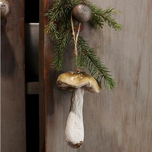 Wild Mushroom Foam Ornament | Terrain