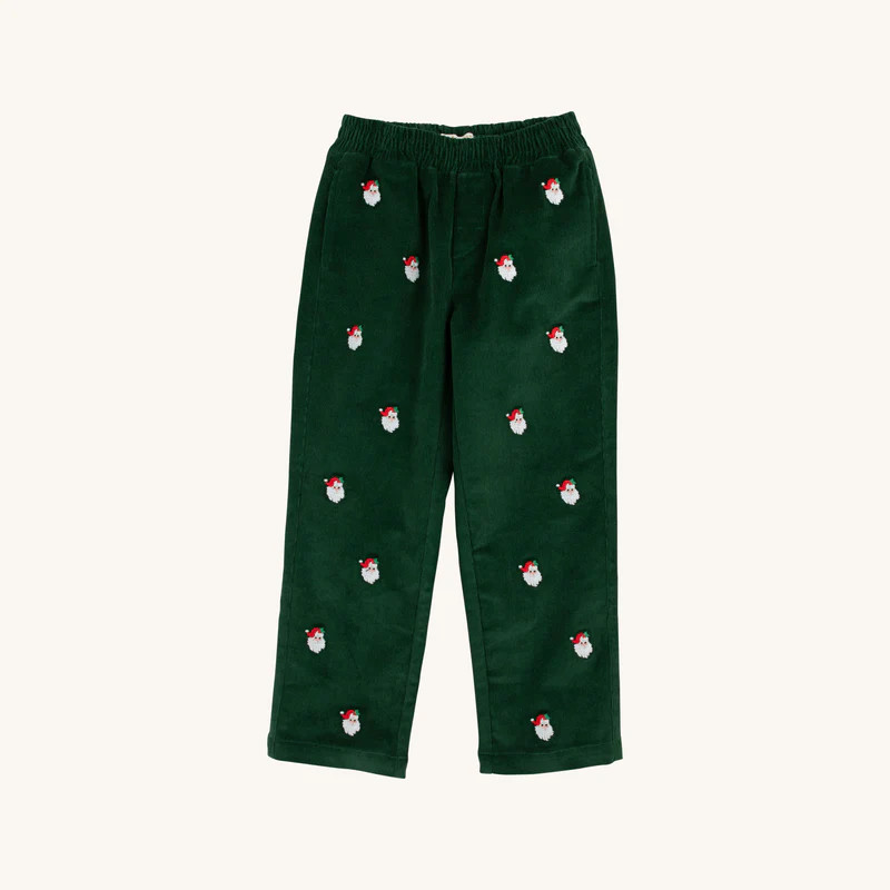 Critter Sheffield Pants (Corduroy) - Grier Green with Nantucket Navy S | The Beaufort Bonnet Company