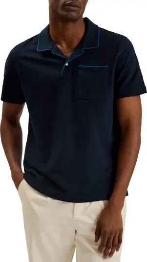Paisel Piped Cotton Polo | Nordstrom