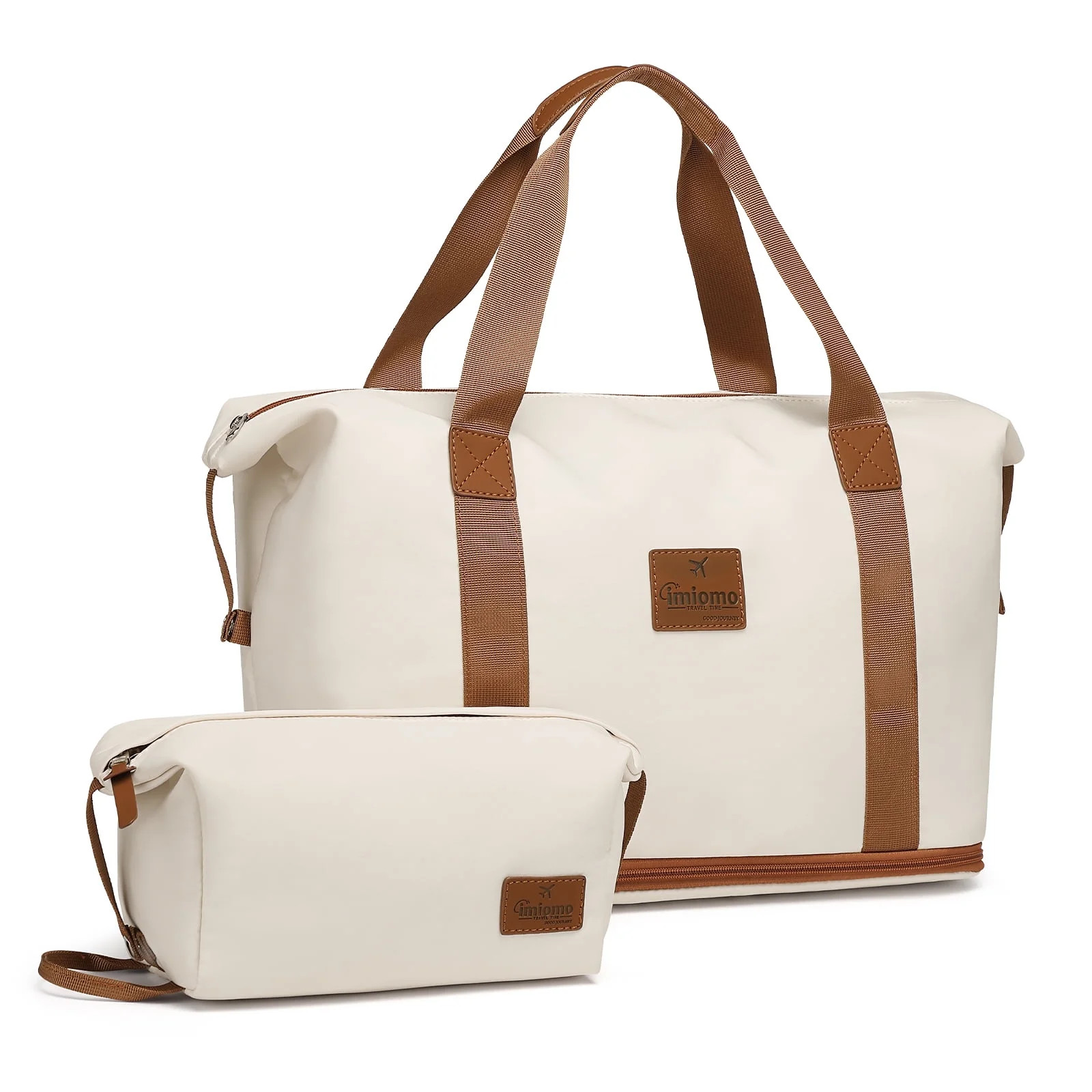 2 Pieces Underseat Travel Duffel Bag Airline Approved Gym Bag for Women Waterproof Expandable Lig... | Walmart (US)