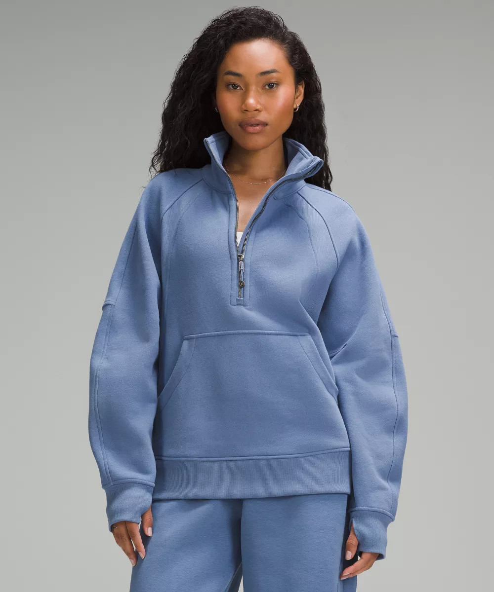 Scuba Oversized Funnel-Neck Half Zip  Long | lululemon (AU)