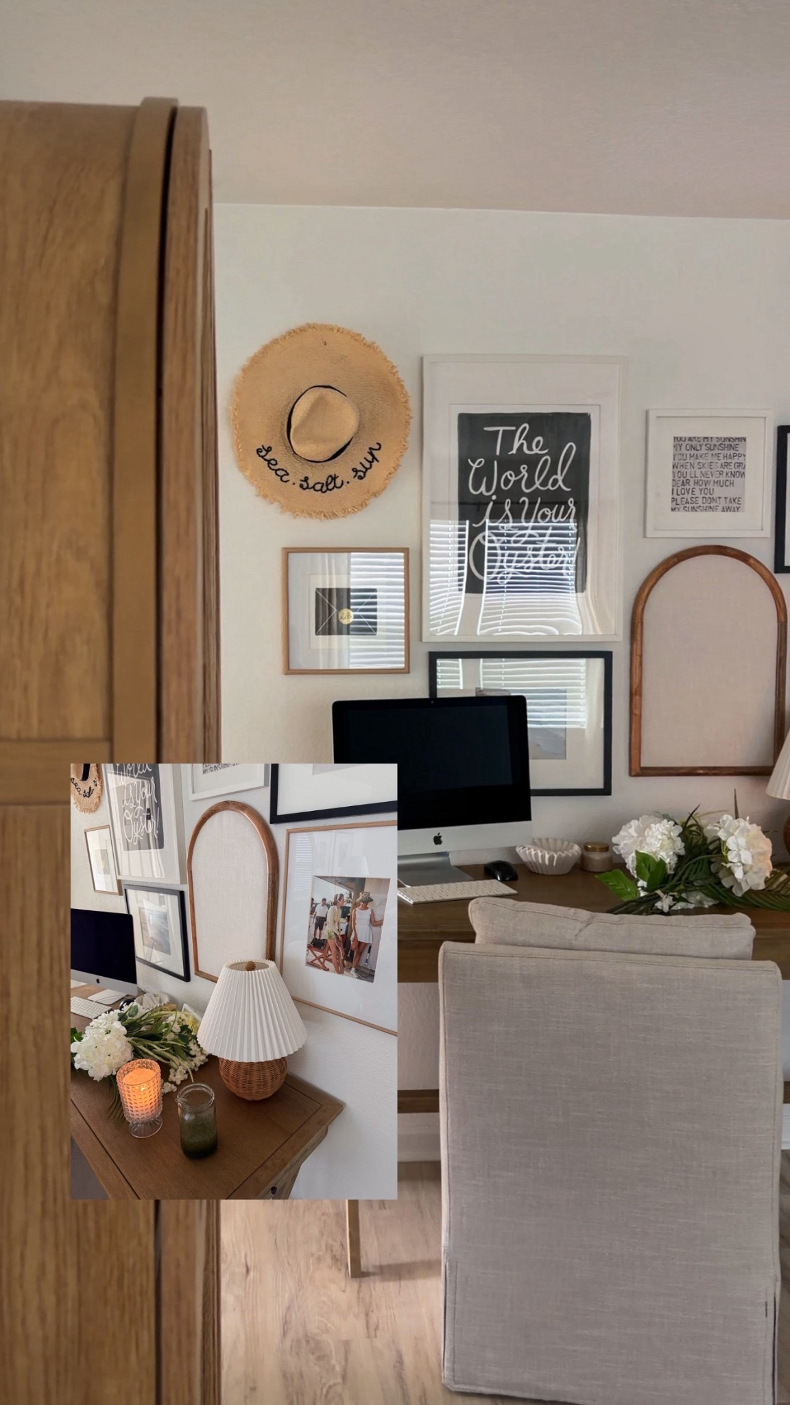 Desk space, work space, home office 

#LTKHome