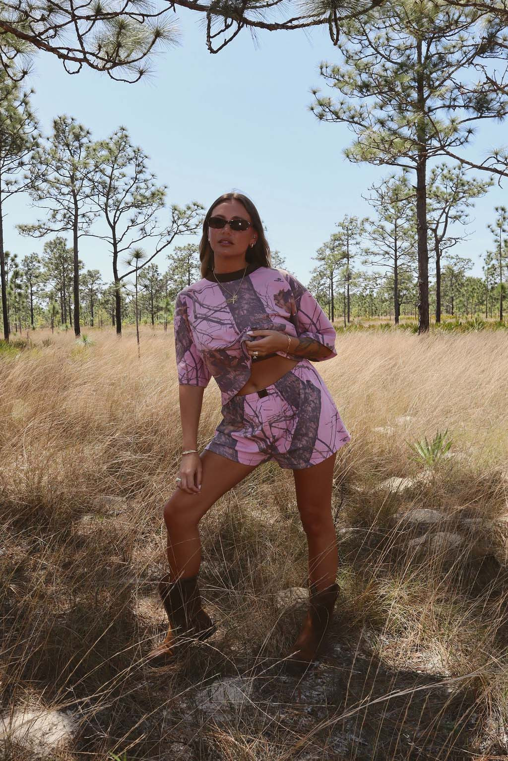 Base Camp Boxer - Pink Break Up\u00ae | Tribe Kelley