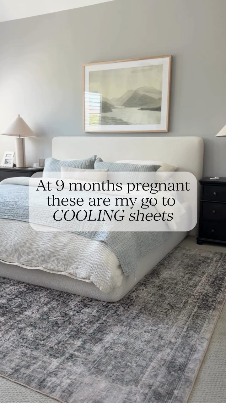 If you’re waking up hot all night… these sheets actually feel COOL when you get in bed. 🤩 They remind me of an athletic material - not heavy, not clingy, just light and breathable!

 amazonhome cooling sheets, breathable sheets, hot sleeper sheets, pregnancy sleep essentials, cooling bedding, lightweight sheets, temperature regulating sheets, summer bedding, moisture wicking sheets

#LTKmomlife #LTKBump #LTKHome