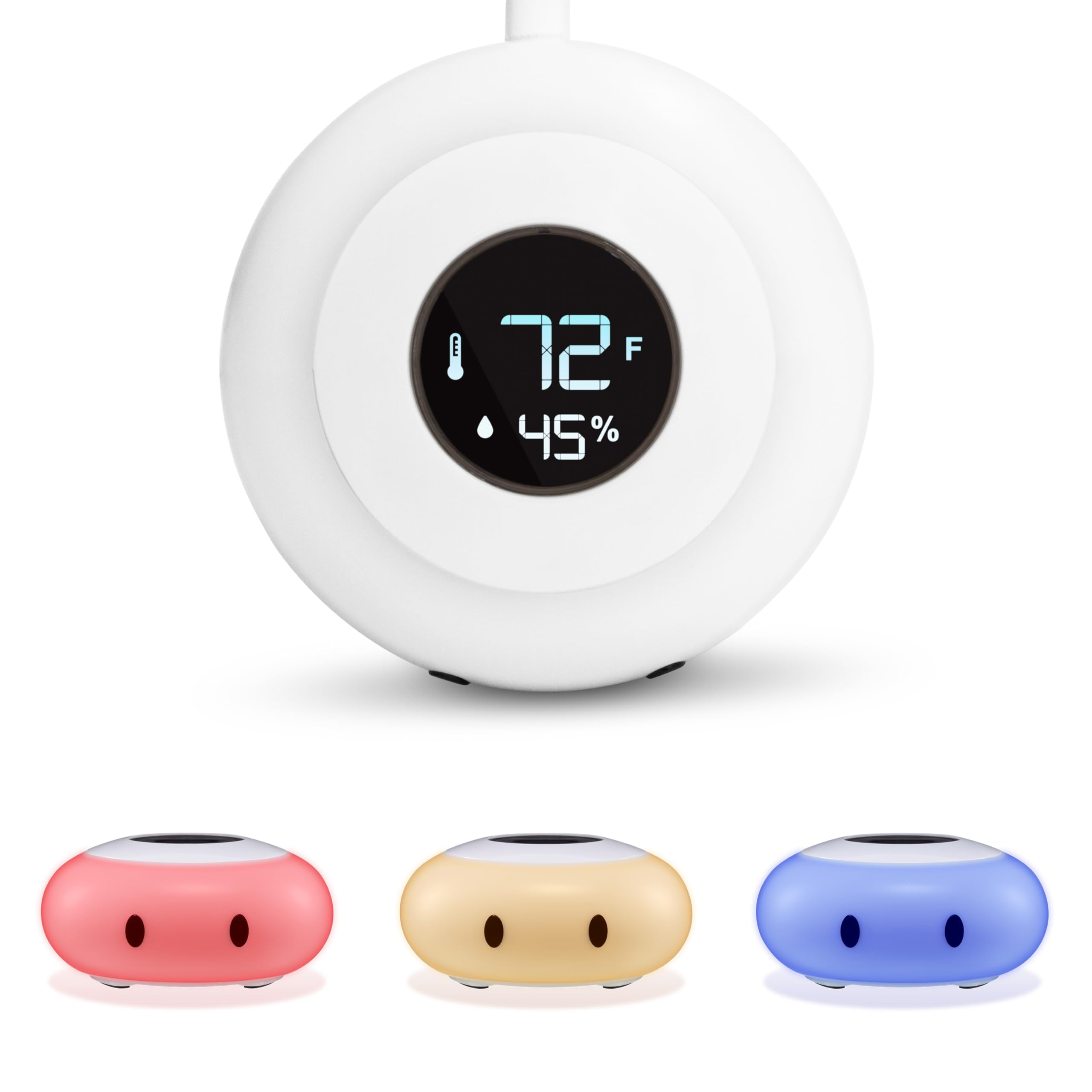 LittleHippo Kelvin Color Changing Night Light, Room Thermometer and Hygrometer (Humidity Monitor)... | Amazon (US)