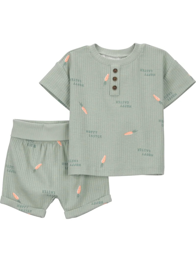 Carter's Child of Mine Baby Easter Outfit Set, 2-Piece, Sizes 0/3-24 Months | Walmart (US)