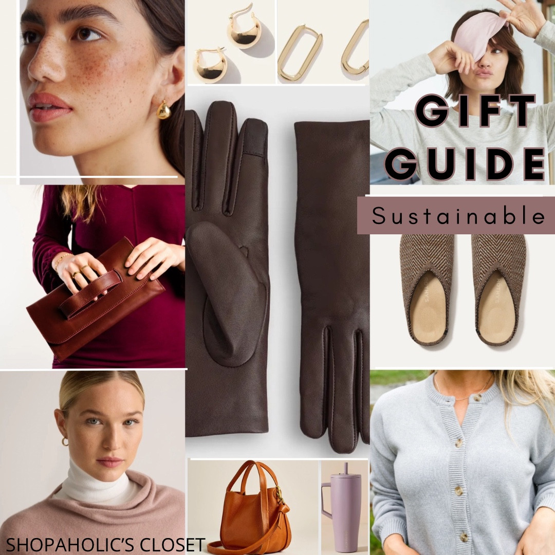 Happy Sustainable Saturday!

Are you shopping for gifts this weekend? If yes and you are a sustainable fashionista my latest gift guide is for you!

Shop jewelry, accessories, shoes, clothes and bags for yourself or the eco-conscious lady on your list.

#shopdeescloset #shopaholicscloset #sustainablefashion 

#LTKHoliday #LTKSeasonal #LTKGiftGuide