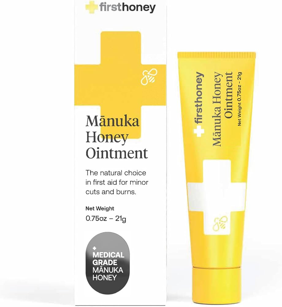 FIRST HONEY Manuka Wound Ointment [.75oz - 21g] | Rapid Wound Repair Gel | Fast Relief for Skin &... | Amazon (US)