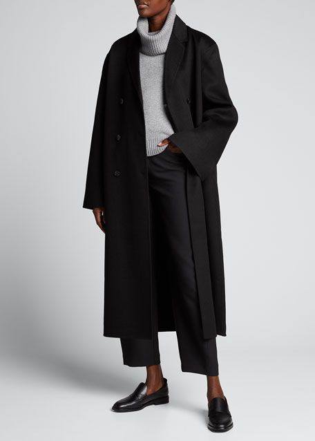 Toteme Picos Double-Breasted Wool Coat | Bergdorf Goodman